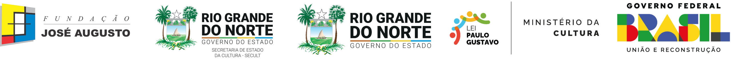 MINISTÉRIO DA CULTURA E GOVERNO DO ESTADO DO RIO GRANDE DO NORTE, POR MEIO DA
SECRETARIA ESTADUAL DA CULTURA, E FUNDAÇÃO JOSÉ AUGUSTO APRESENTAM